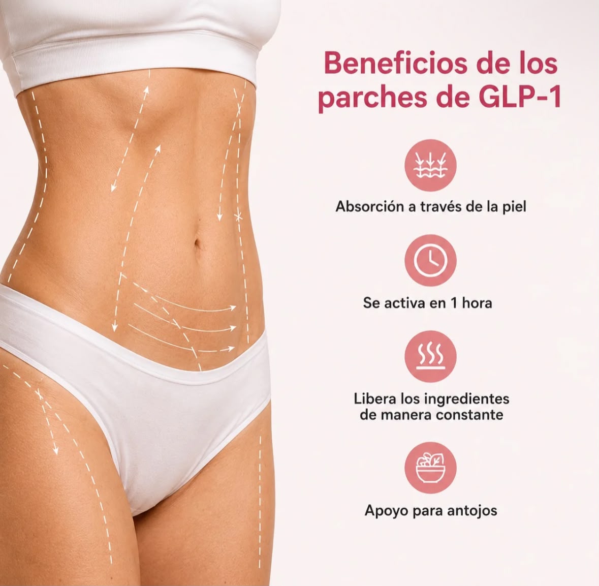 Beneficios de los parches GLP-1
